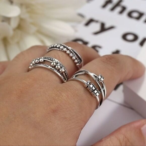 NEW 925 Sterling Silver Stackable Ring - Picture 5 of 7